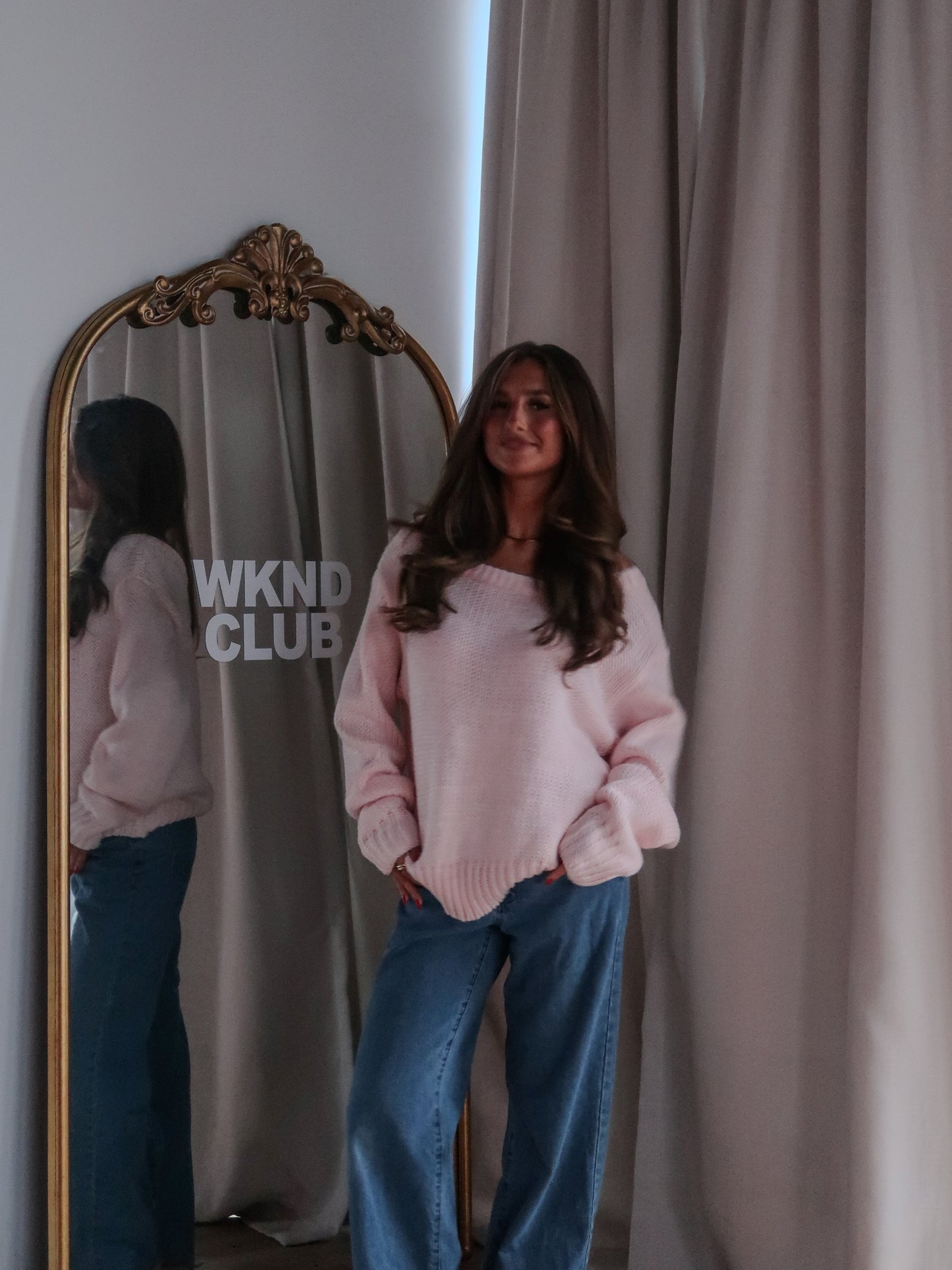 Solitaire Sweater | Blush