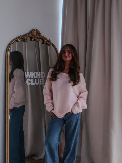 Solitaire Sweater | Blush