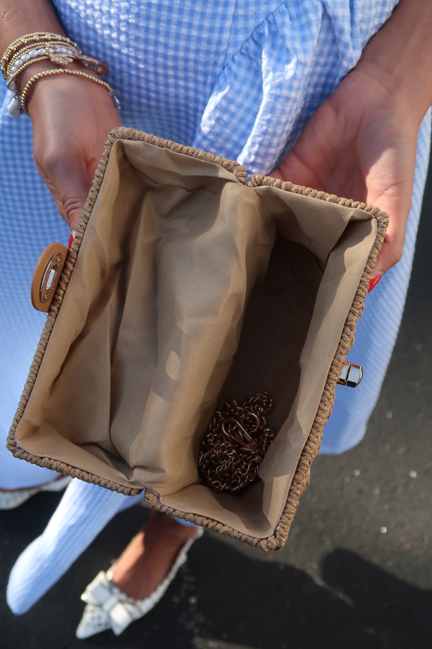 Charleston Woven Purse