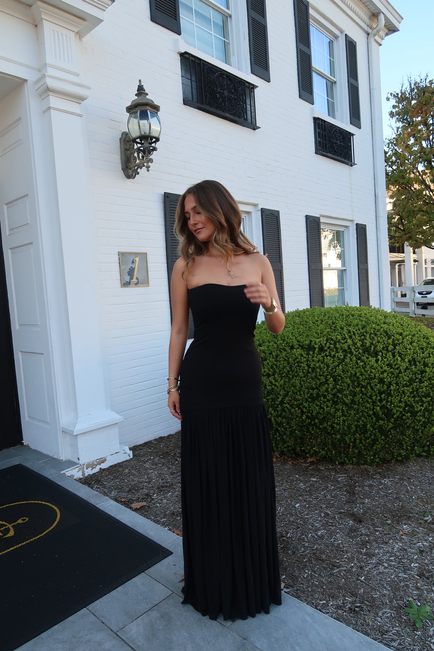 Brigitte Maxi Dress | Black