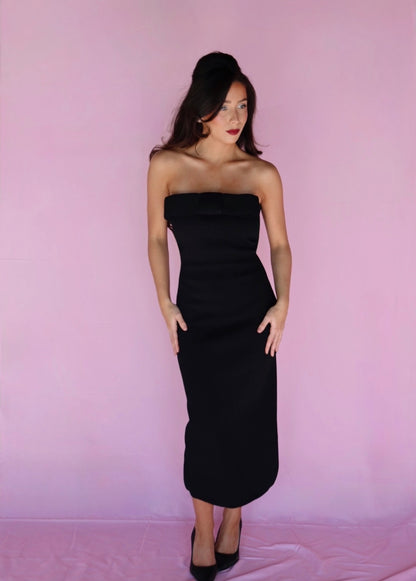 Seton Midi Dress | Black