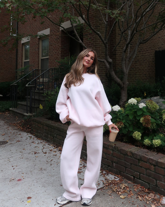 Haven Oversized Sweatshirt | Baby Pink