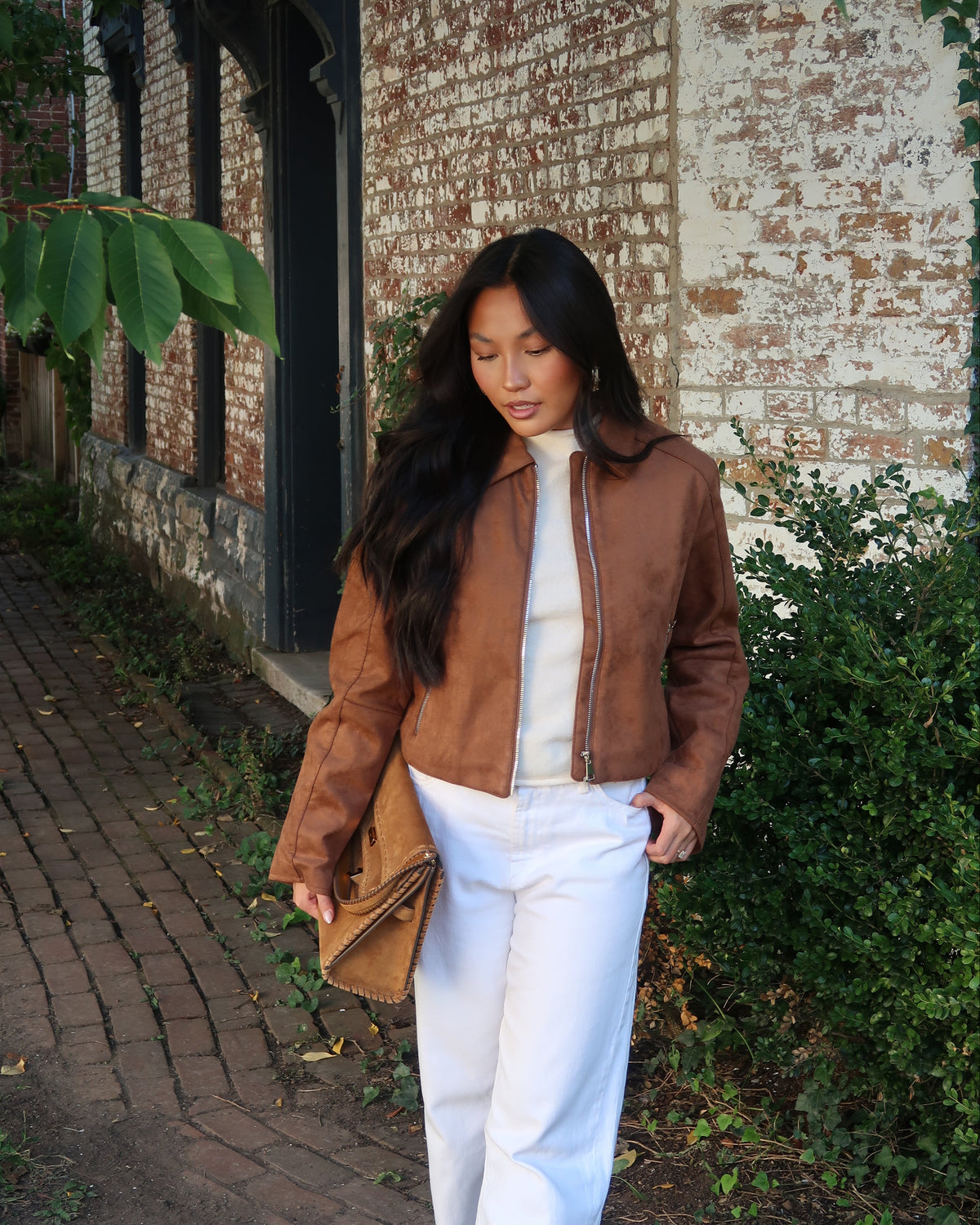 Sinclair Faux Suede Jacket
