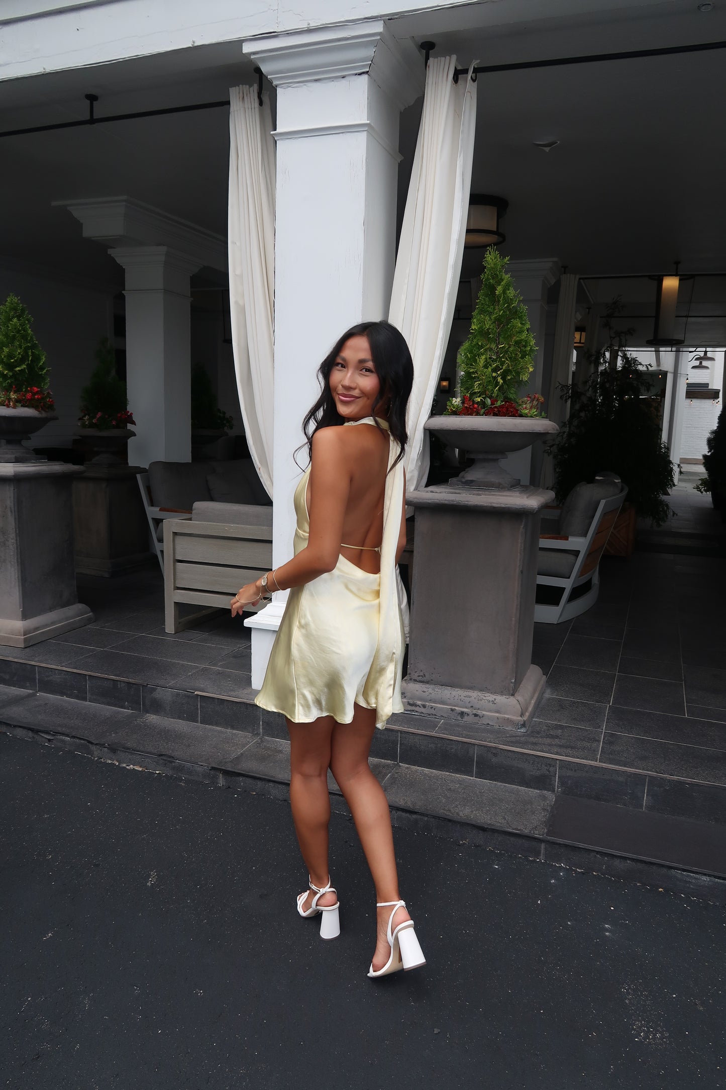 Andie Butter Yellow Dress