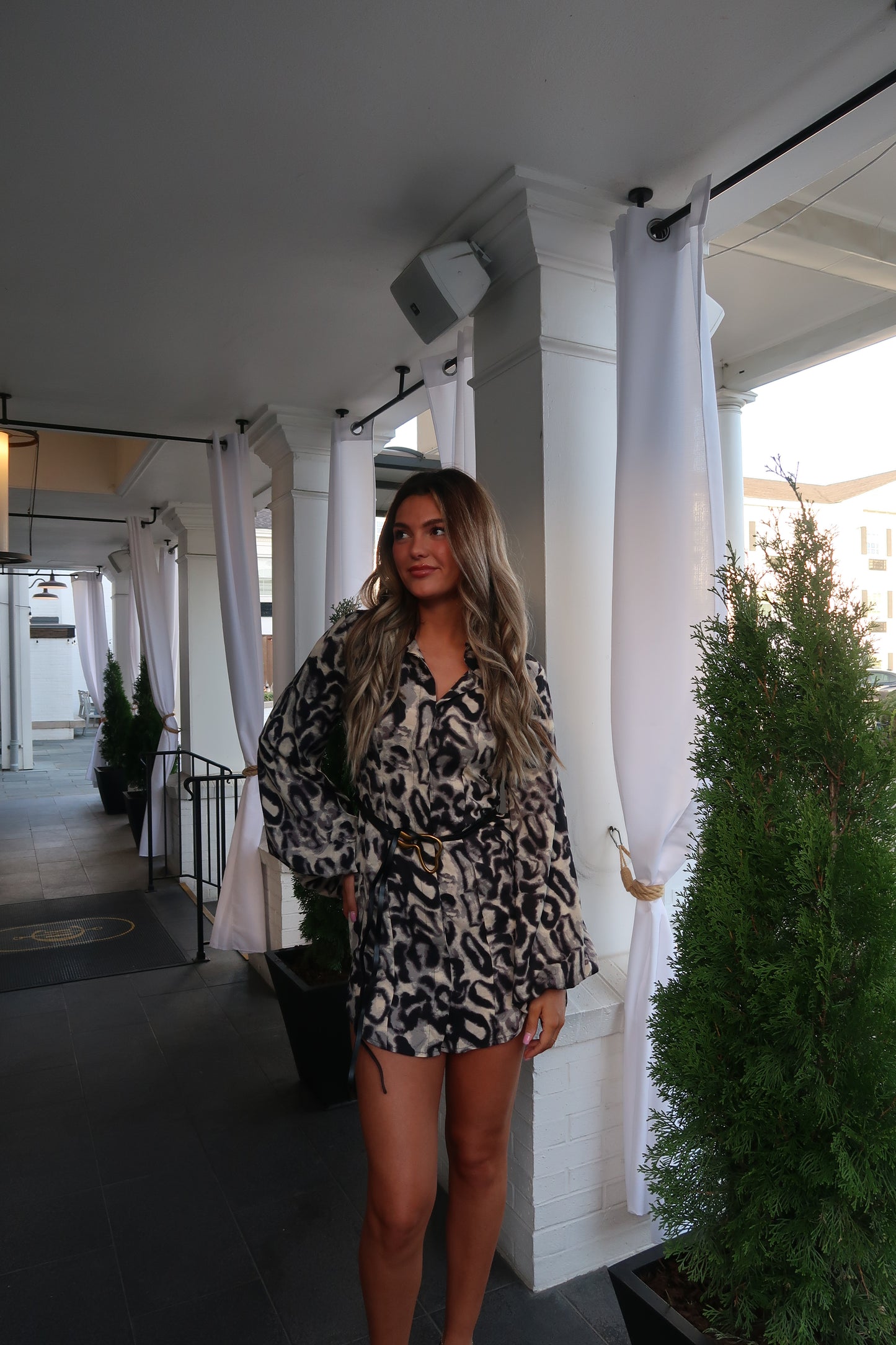 Selena Leopard Belted Dress WKNDCLUB Selena Leopard Belted Dress WKNDCLUB