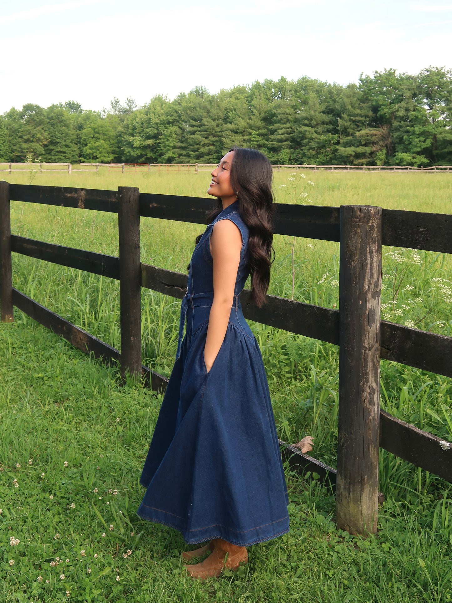 Ryan Denim Maxi