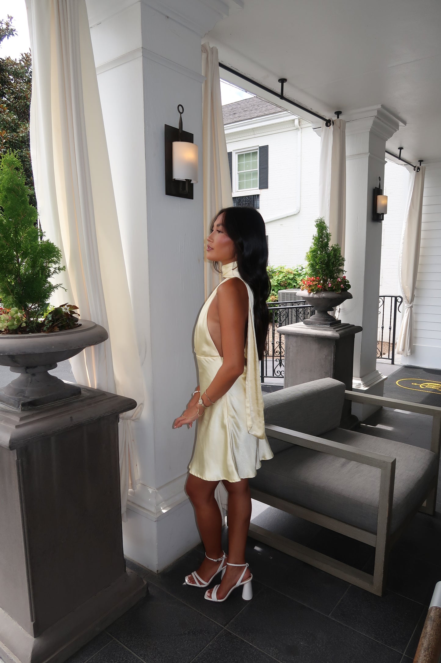 Andie Butter Yellow Dress