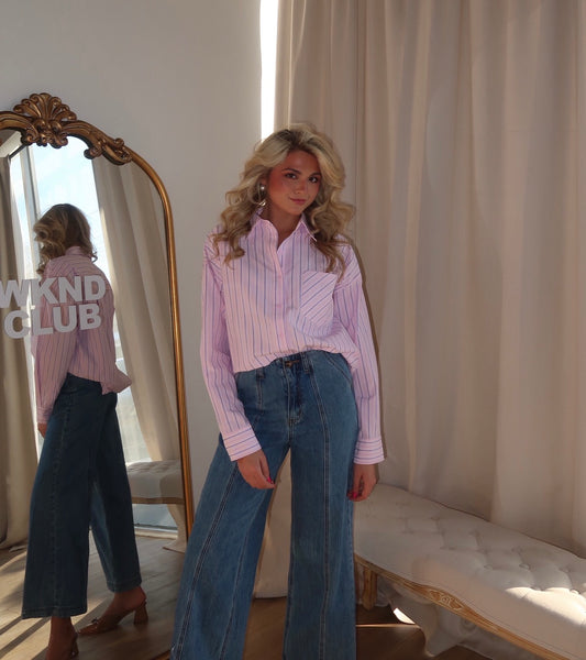 Clarke Stripe Button Down