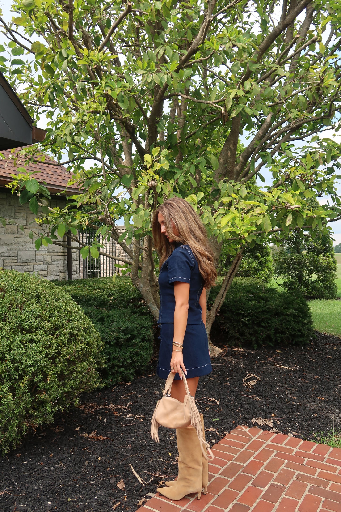 Maeve Denim Set