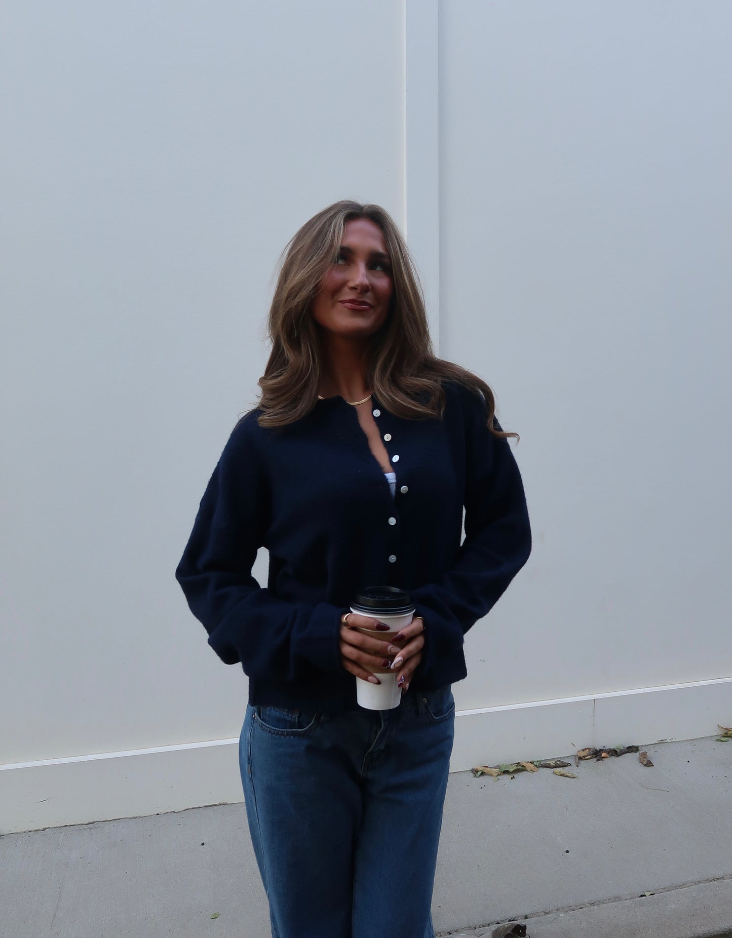 Sylvie Cardigan | Navy