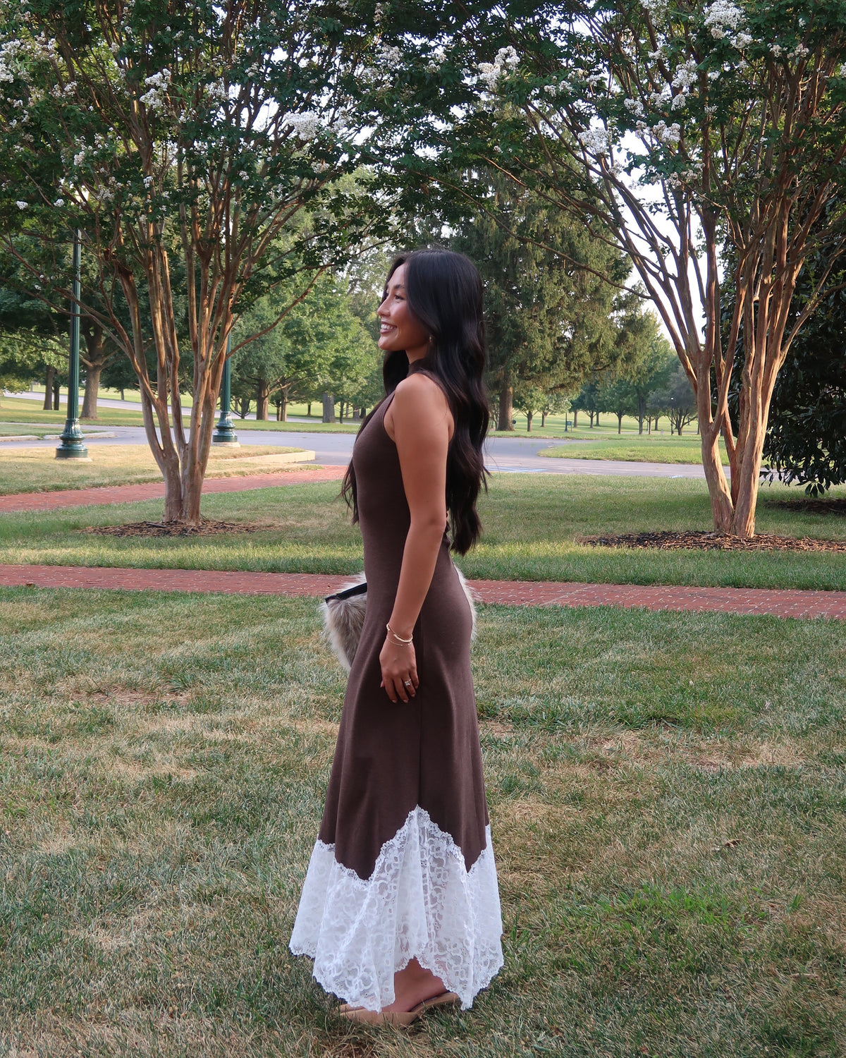 Stevi Lace Maxi Dress