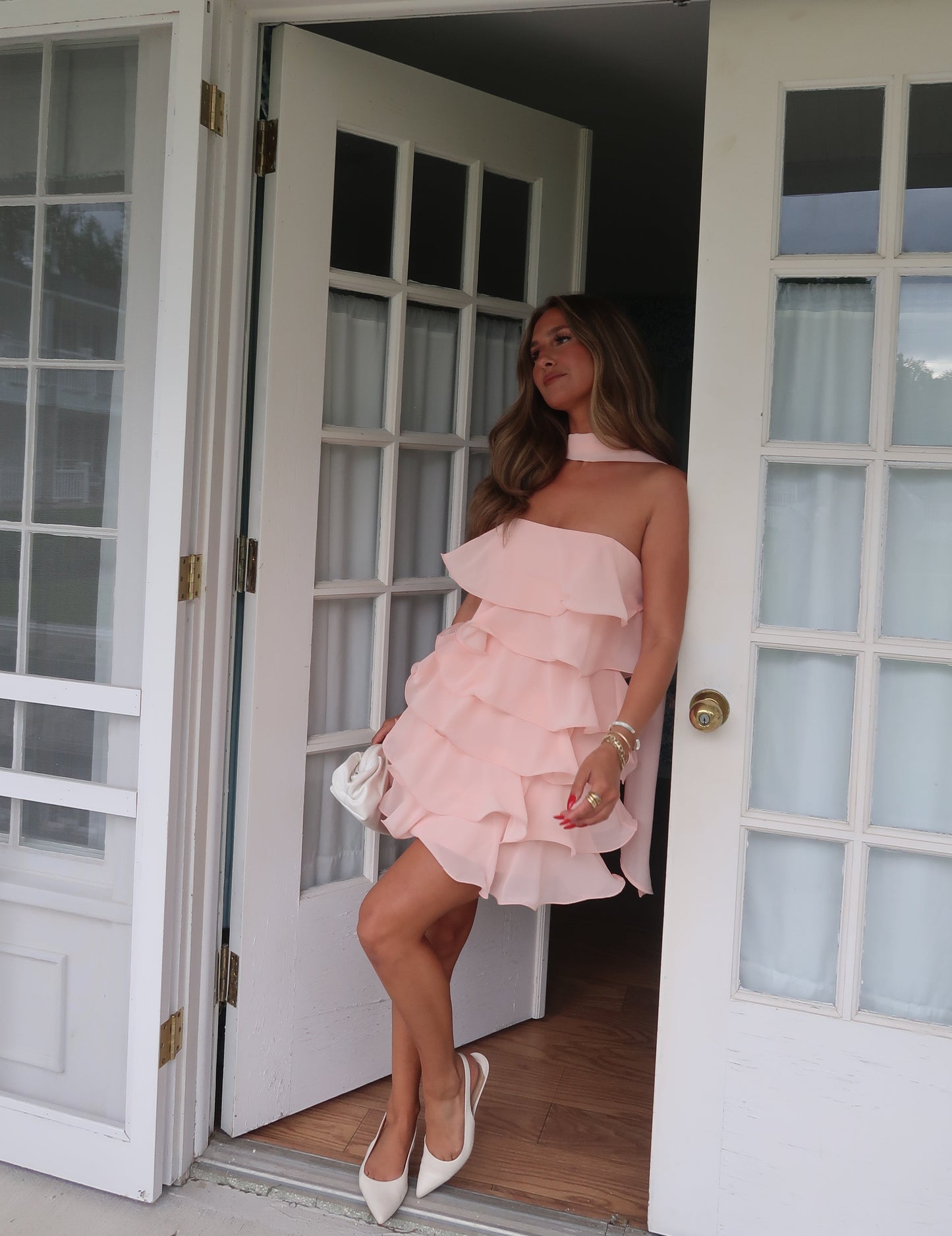 Mia Ruffle Mini Dress