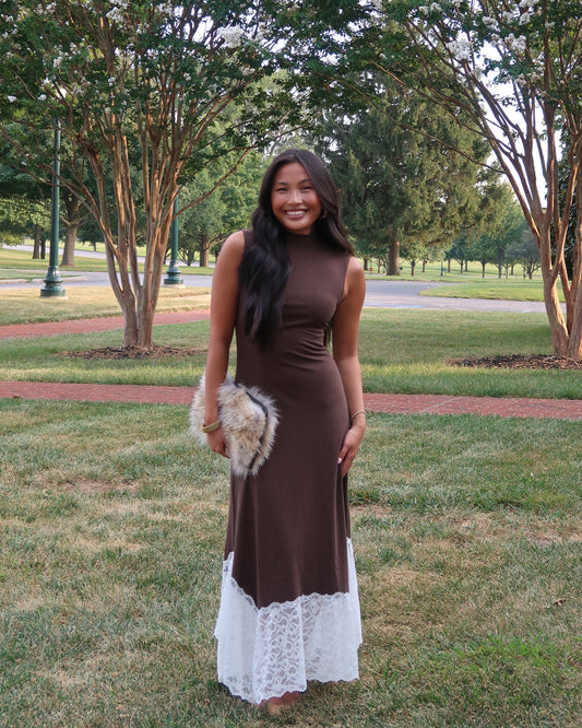 Stevi Lace Maxi Dress