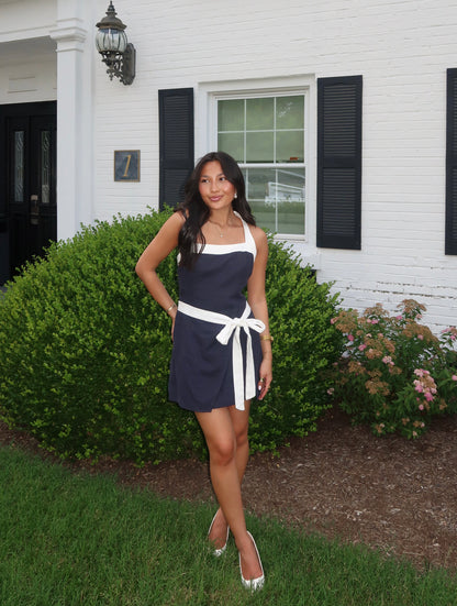 Hampton Mini Dress | Navy