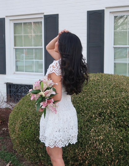 Evie Lace Mini Dress