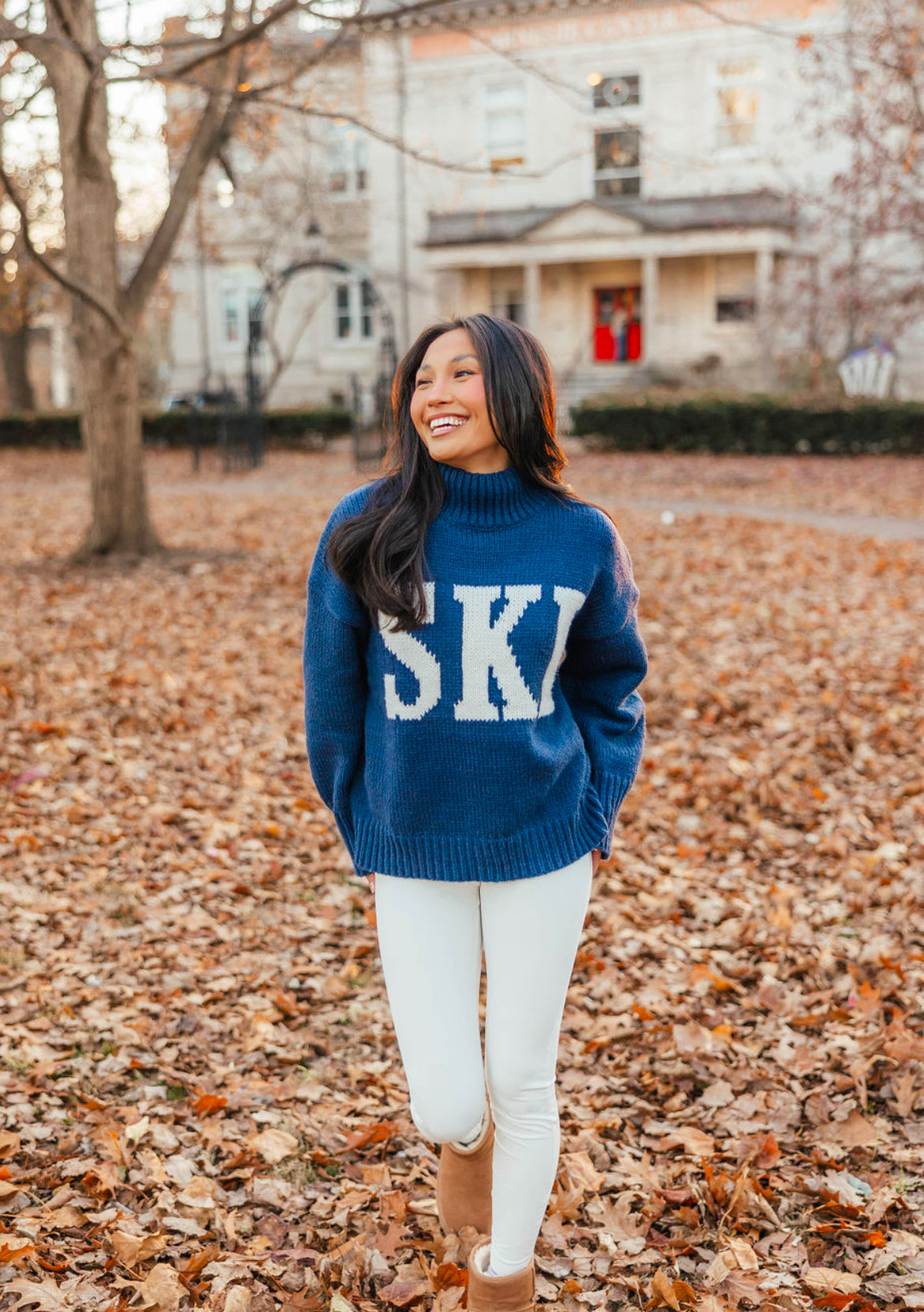 Jessi Navy Ski Sweater