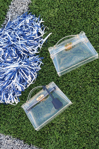 Stadium Mini Clear Bag | Navy