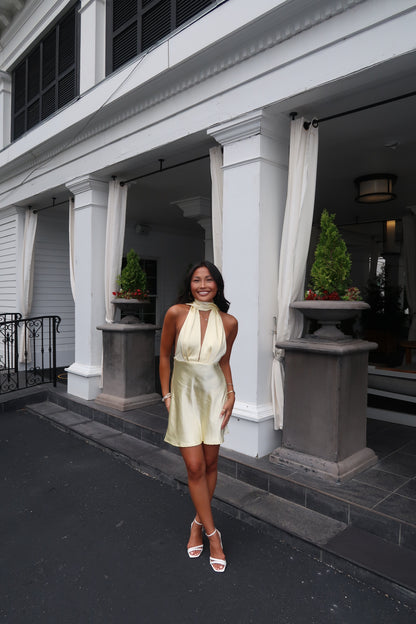 Andie Butter Yellow Dress