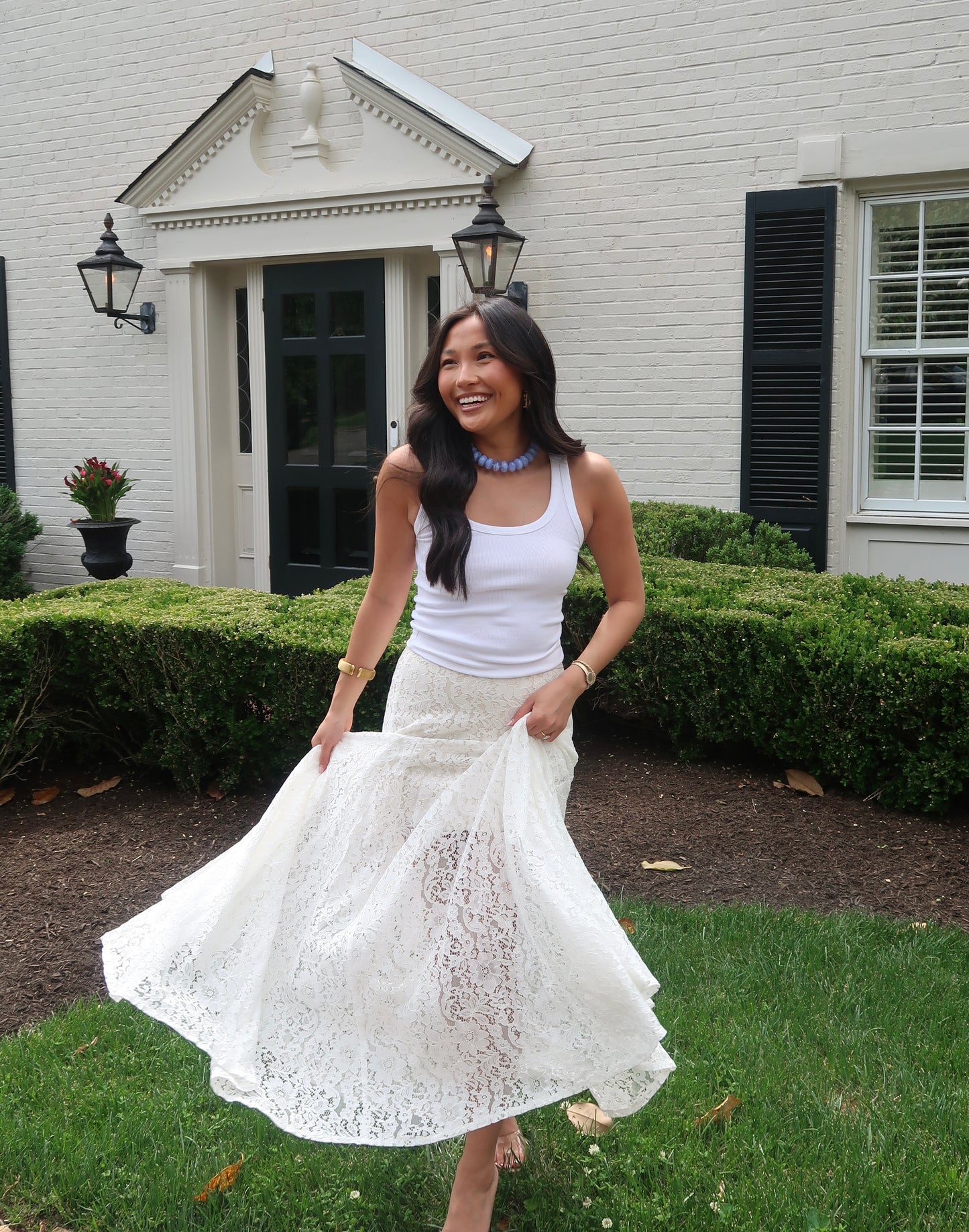 East Coast Lace Maxi Skirt