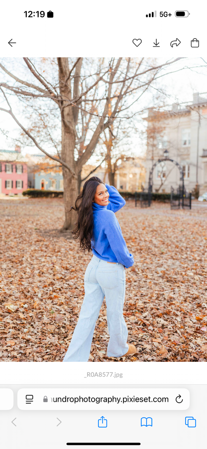 Cassie Blue Sweater