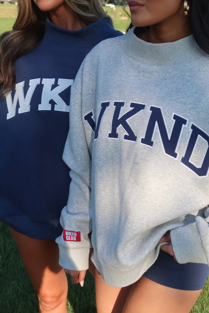 WKND CLUB Mockneck | Gray | PREORDER 6/26