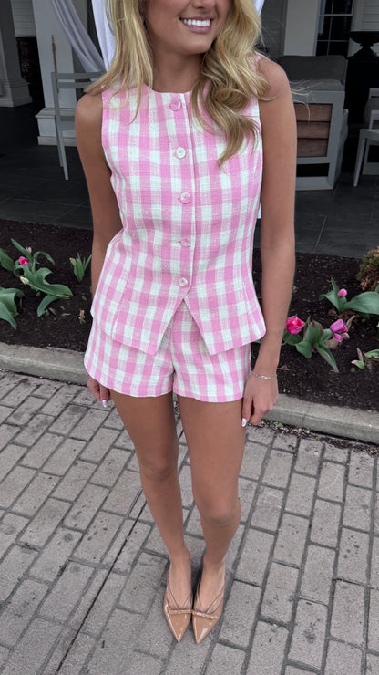 Campbell Gingham Set