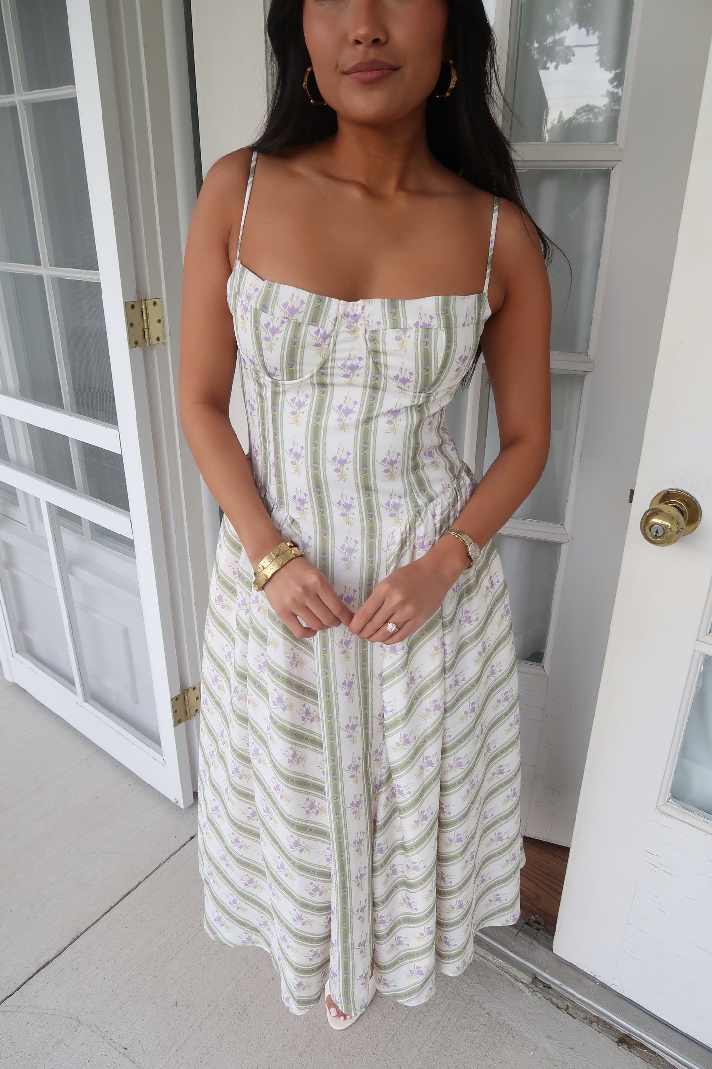 Harper Floral Midi Dress