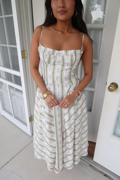 Harper Floral Midi Dress