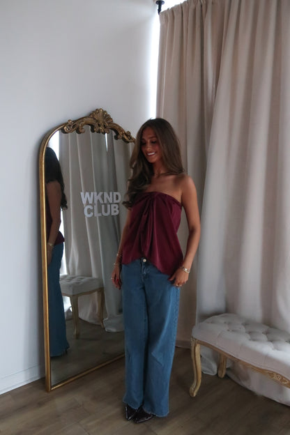 Searcy Top | Burgundy