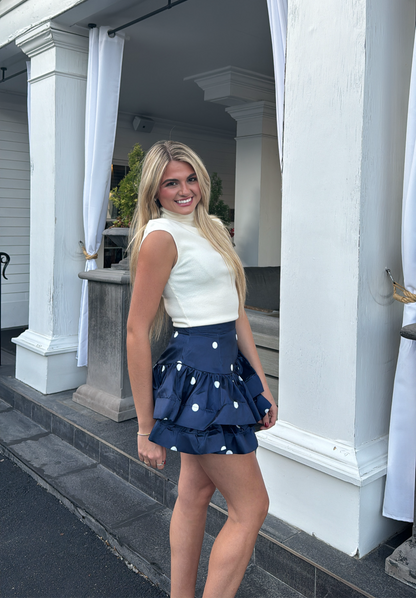 Emory Polka Dot Skirt