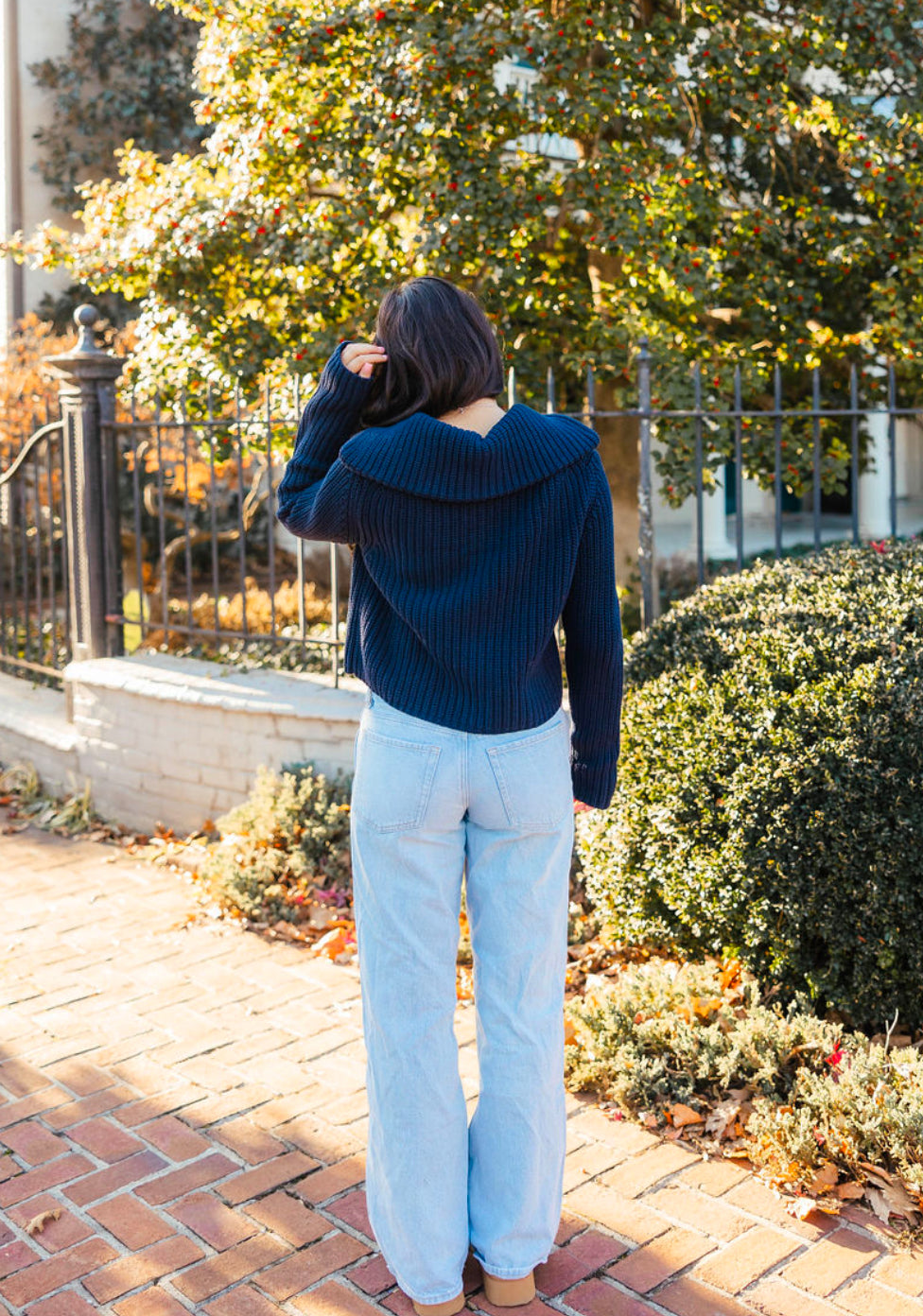 Mara Cardigan | Navy