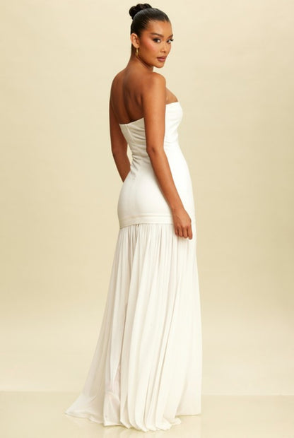 Brigitte Maxi Dress | White