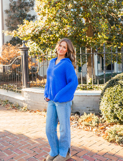 Adara Blue Sweater