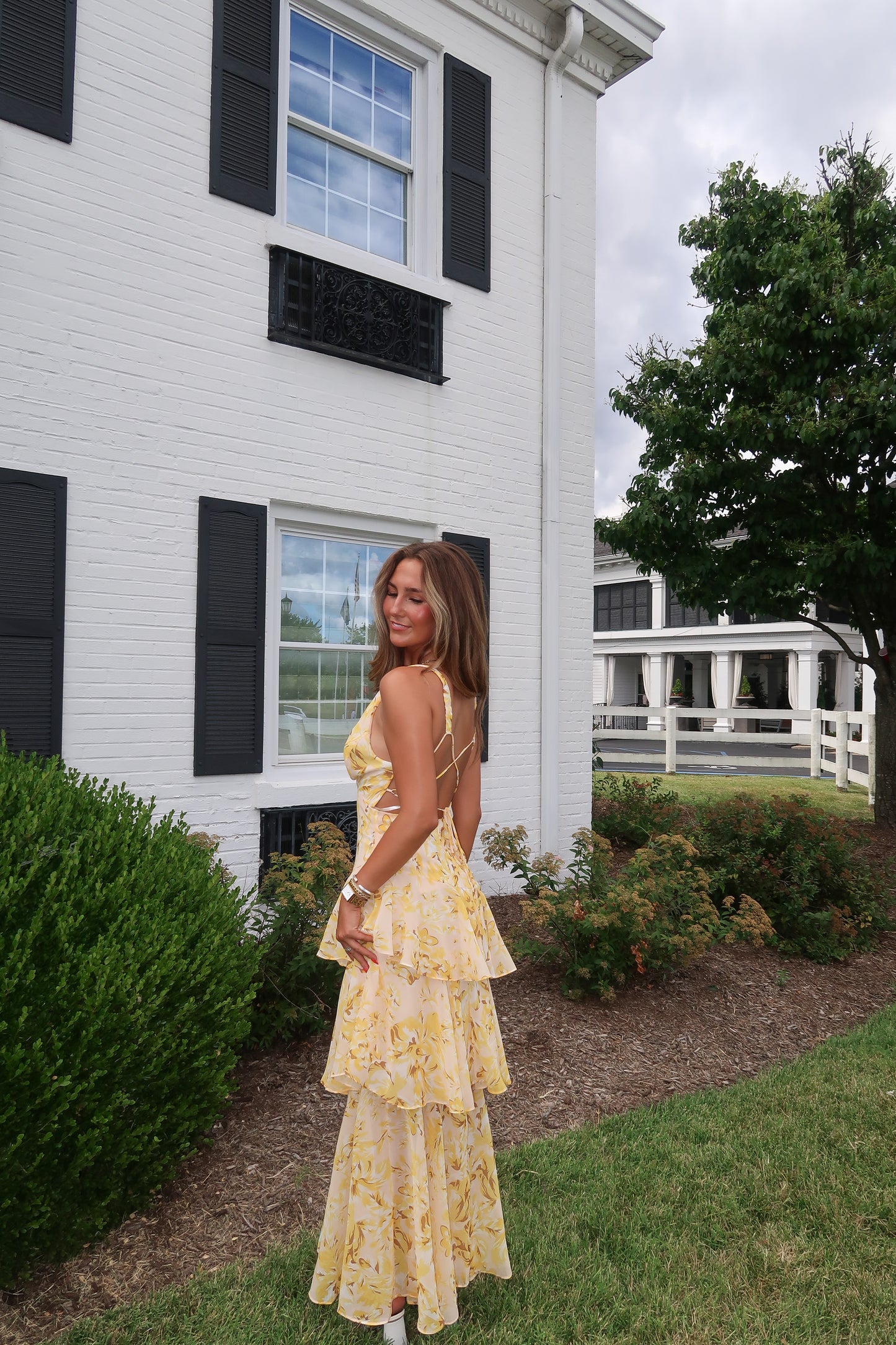 Belle Floral Maxi Dress