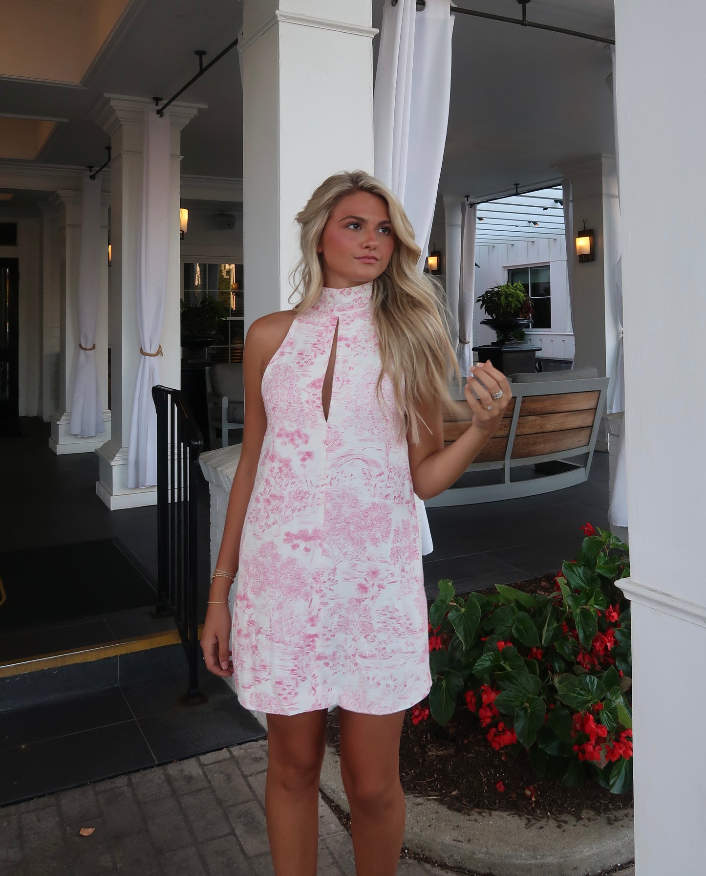 Lola Chinoiserie Dress
