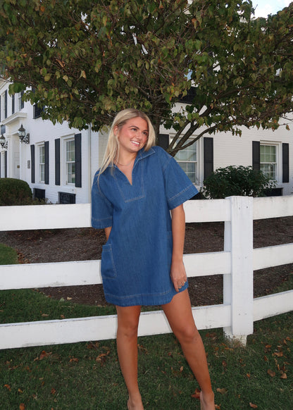 Maren Denim Dress