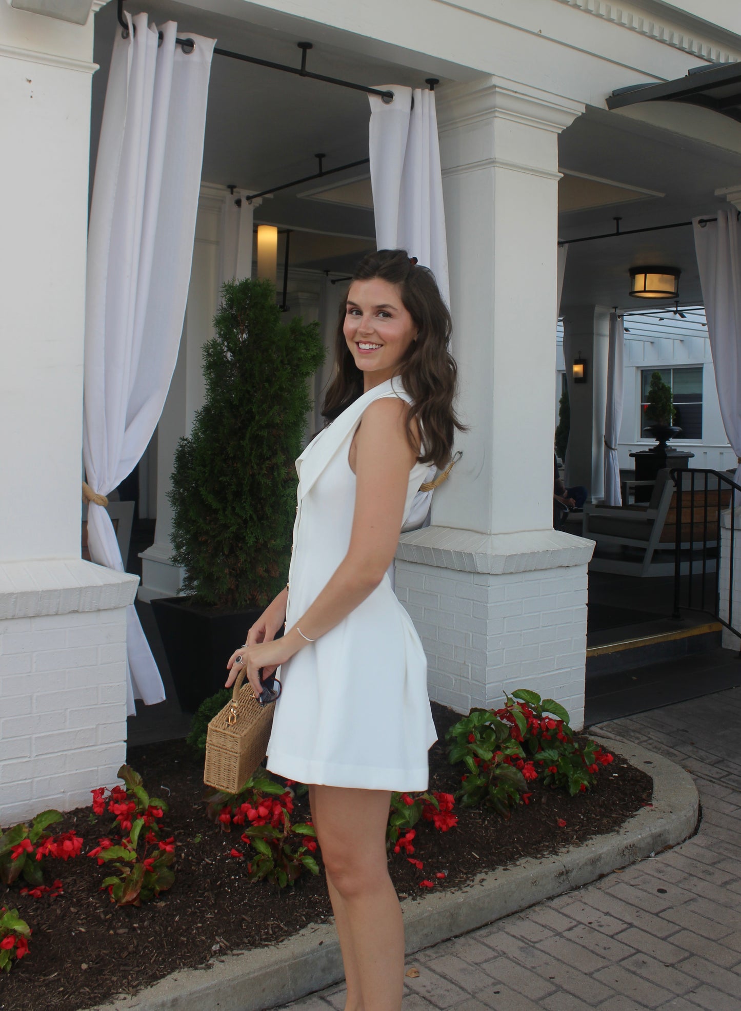 Gianna Mini Dress | White