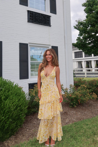 Belle Floral Maxi Dress