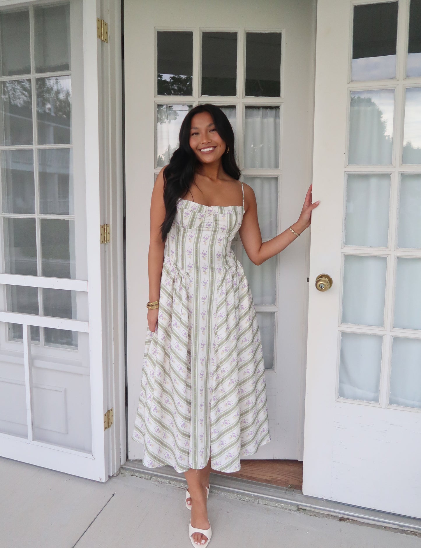 Harper Floral Midi Dress