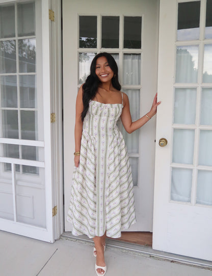 Harper Floral Midi Dress