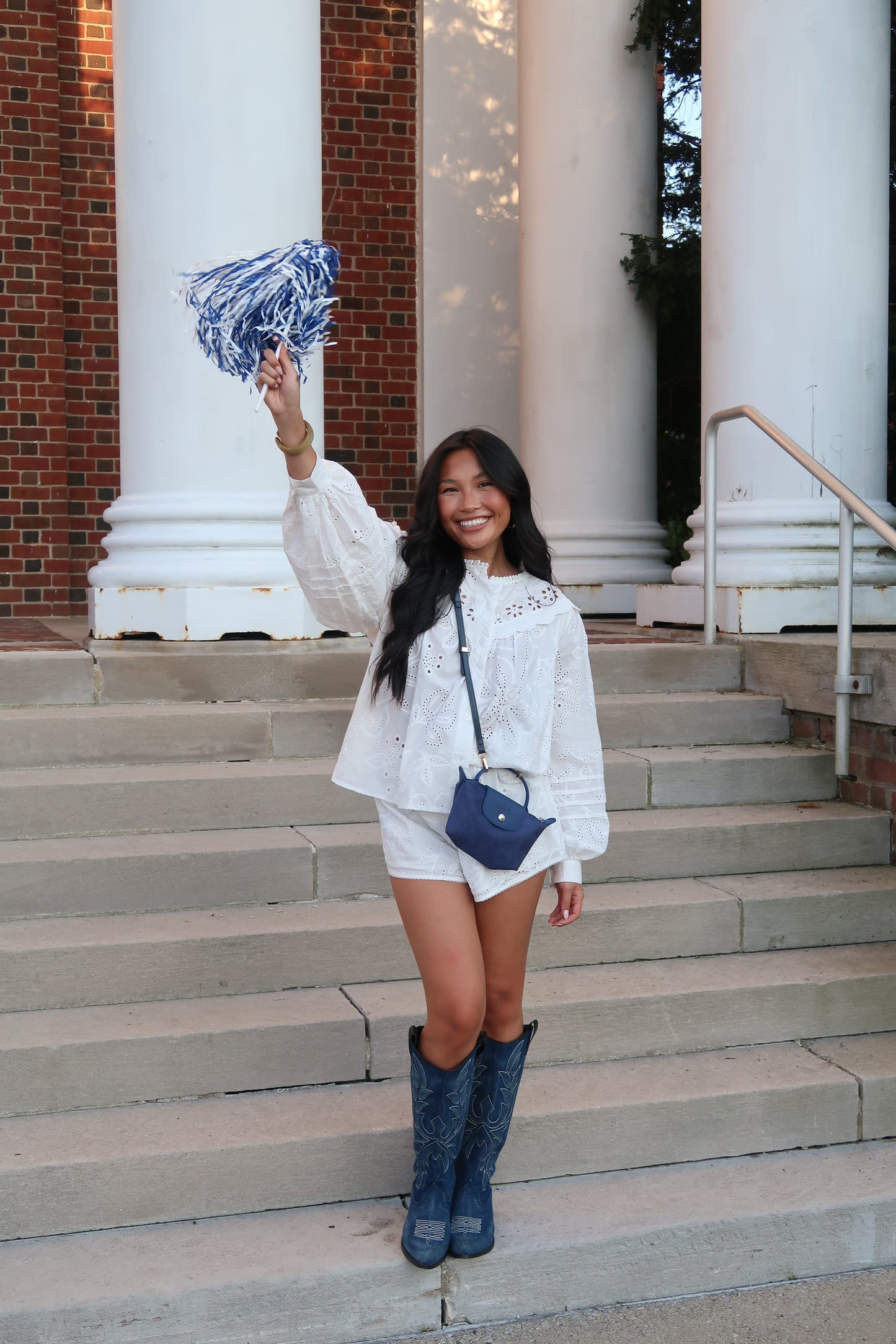 Sideline Long Sleeve Eyelet Set