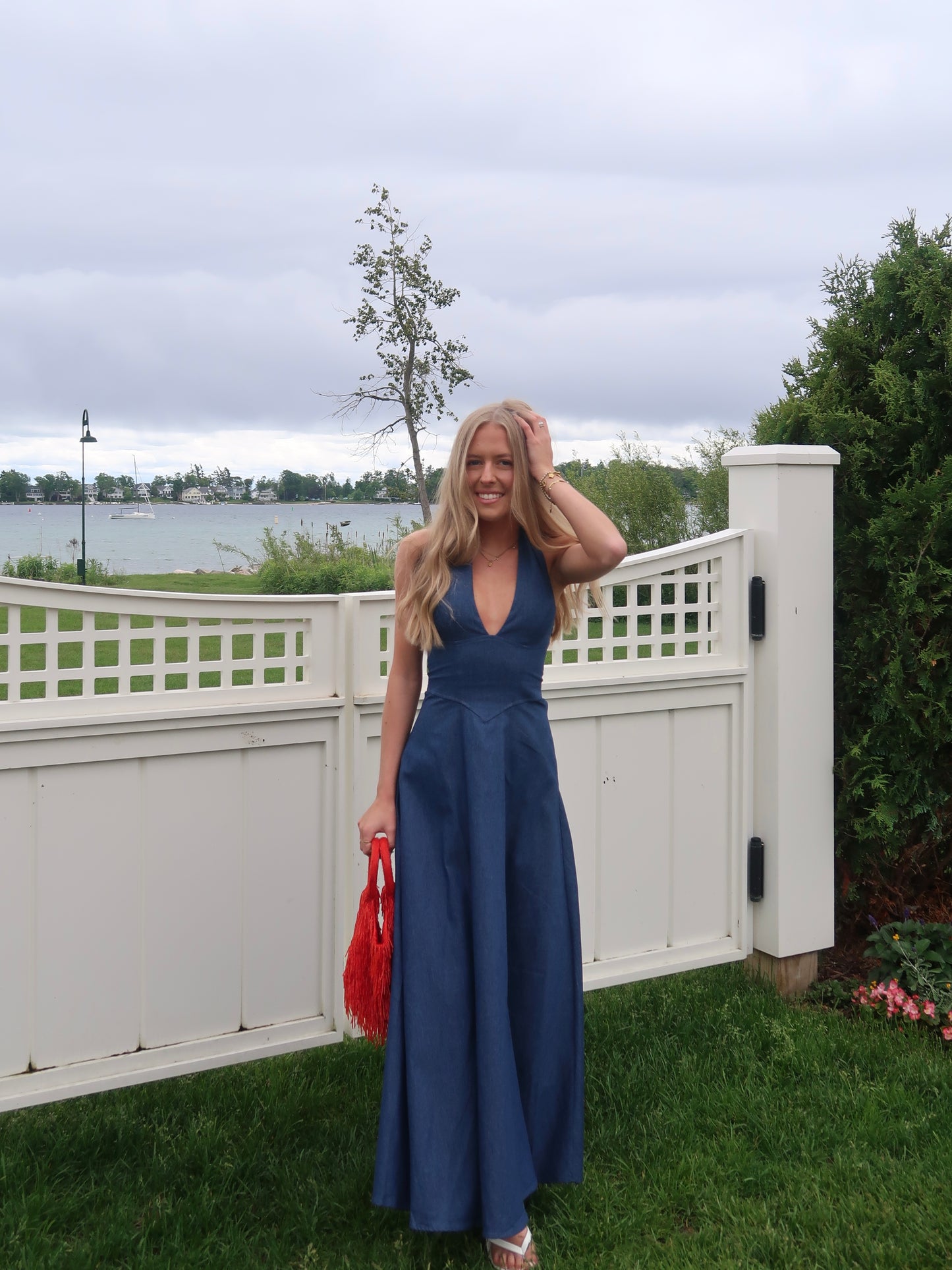 Bluebell Denim Maxi Dress
