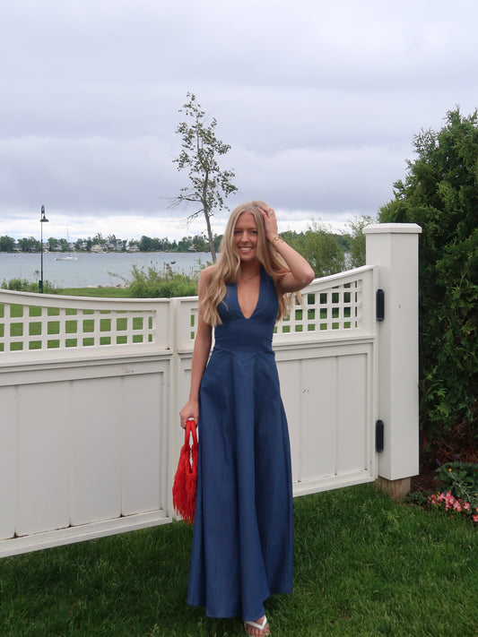 Bluebell Denim Maxi Dress