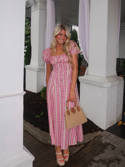 Sunday Pink Midi Dress