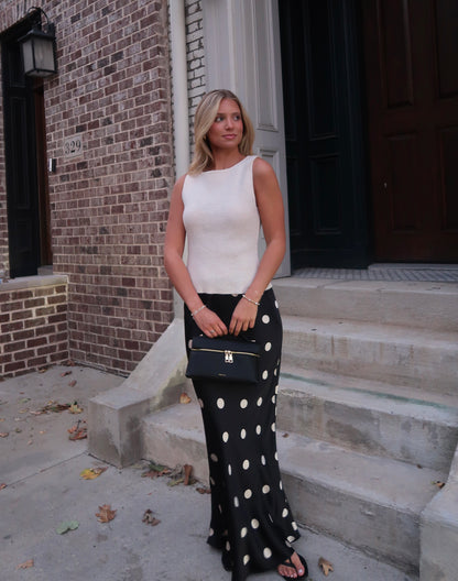 Giselle Polka Dot Midi Skirt