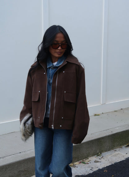 Bexley Faux Suede Jacket