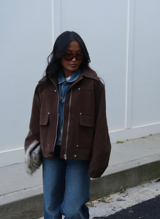 Bexley Faux Suede Jacket