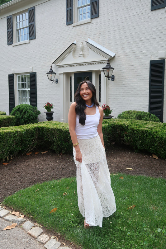 East Coast Lace Maxi Skirt