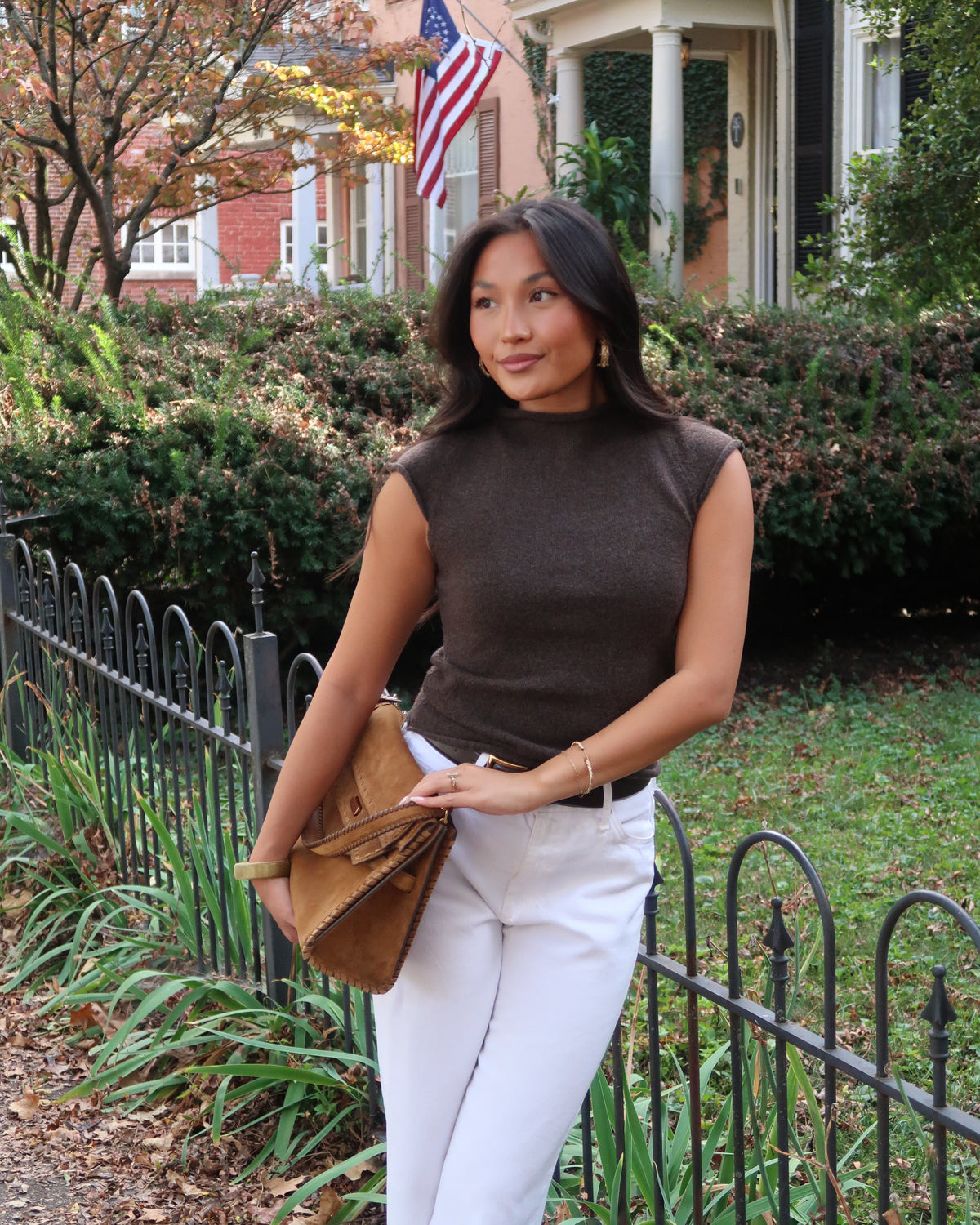 Rowan Knit Top | Brown