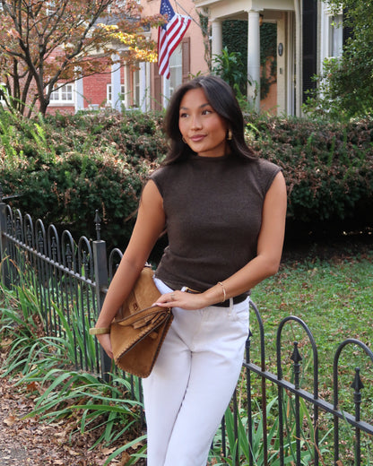 Rowan Knit Top | Brown
